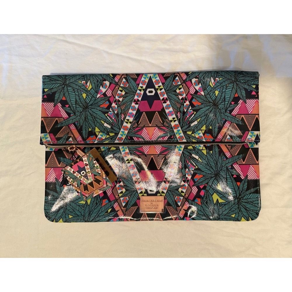 NWT Mara Hoffman Sephora Kaleidoscope Fold Over Clutch Bag